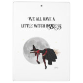 ほうきクリップボードの飛んでいるティプスウィッチ クリップボード (裏面)