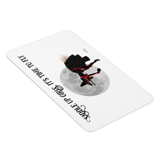 ほうきフレキシブルマグ飛んでいるネット上のティプスウィッチ マグネット (右側)