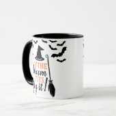 ほうき適合がそれを飛ばせば! マグカップ (正面左)