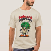 ほうれん草エスプレッソTシャツ Tシャツ (正面)