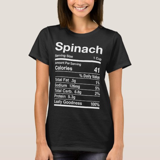 ほうれん草コスチュームほうれん草の恋人の休日マッチングSpi Tシャツ (正面)