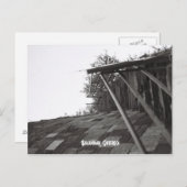 ほえることを上がる階段stのサバンナ、ジョージア ポストカード (正面/裏面)