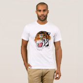 ほえる虎 Tシャツ (正面フル)