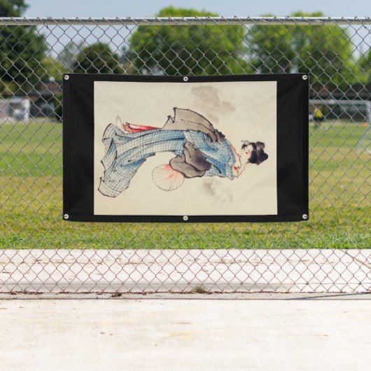 ほくさい日本のプリント旗 横断幕 (インサイチュ)