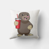 ほくろのある人+マグカップ クッション (裏面)