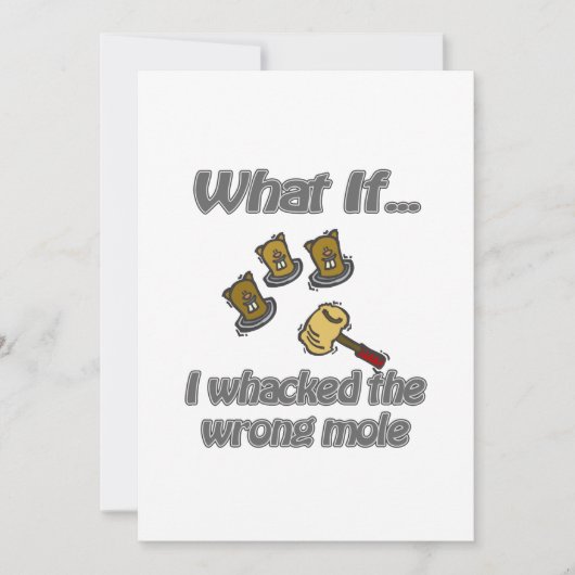 ほくろをたたく (正面)