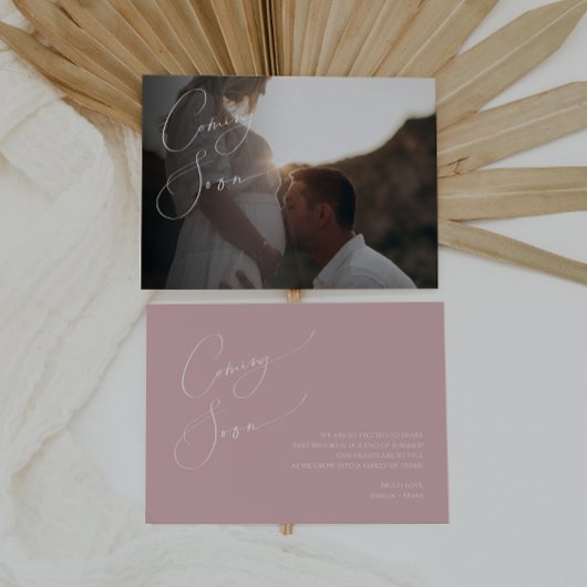 ほこりお洒落バラ妊娠 案内状