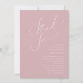 ほこりお洒落バラ | ベビーSIPと写真を参照 招待状 (正面)