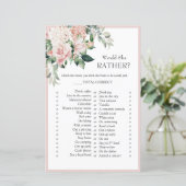 ほこりっぽいエレガントバラは彼女はむしろゲームのチラシを持つだろう (スタンド正面)