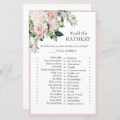 ほこりっぽいエレガントバラは彼女はむしろゲームのチラシを持つだろう (正面/裏面)