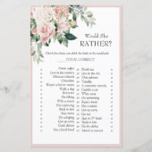 ほこりっぽいエレガントバラは彼女はむしろゲームのチラシを持つだろう (正面)