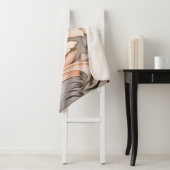 ほこりっぽいエレガント消えたサンゴ装飾 シェルパブランケット (インサイチュ)