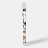 ほこりっぽいオリーブとピンクの水色のモダンフローラ Case-Mate iPhoneケース (裏面 / 左)