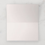 ほこりっぽいオーキッドボホボタニカル結婚ズ プレイスカード (内部開封)