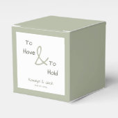 ほこりっぽいカジュアル緑の手書き入力が必要で保持する フェイバーボックス (正面サイド)