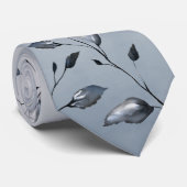 ほこりっぽいグラデーション青結婚緑 ネクタイ (ロール)