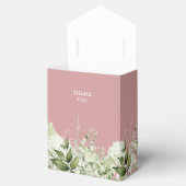 ほこりっぽいバラその女の子の緑の赤ちゃんシャワー フェイバーボックス (オープン)