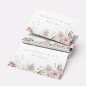 ほこりっぽいバラと赤面水彩全てに適した 名刺