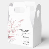 ほこりっぽいバラエレガントフローラ結婚ズ フェイバーボックス (オープン)