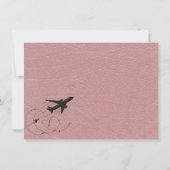 ほこりっぽいバラカリフォルニアパスポート サンキューカード (裏面)