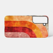 ほこりっぽいバラカーブフォンケース SAMSUNG GALAXYケース (裏面横)