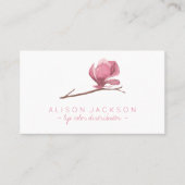 ほこりっぽいバラピンクマグノリアのリップカラー分配器 名刺 (正面)
