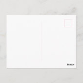 ほこりっぽいバラピンク多肉質の南西砂漠の植物 ポストカード (裏面)