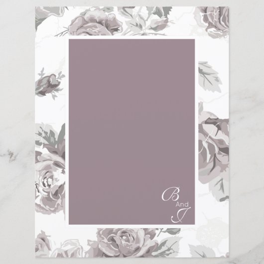 ほこりっぽいバラピンク紙シート (正面)