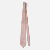 ほこりっぽいバラピンク&ニュートラルアーストーンテクスチャ ネクタイ (正面)