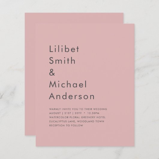 ほこりっぽいバラピ結婚ンク (正面/裏面)