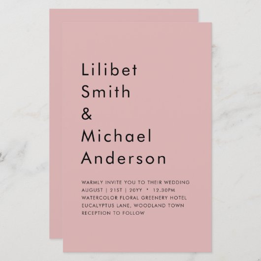 ほこりっぽいバラピ結婚ンク (正面/裏面)