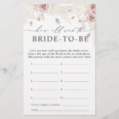 ほこりっぽいバラフローラどのように古い花嫁はゲームになる (正面)