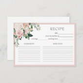 ほこりっぽいバラフローラレシピカード サンキューカード (正面/裏面)