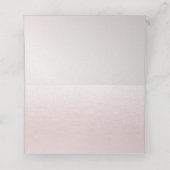 ほこりっぽいバラフローラ座席表 プレイスカード (内部開封)