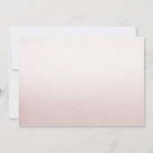 ほこりっぽいバラフローラ日付の保存 セーブザデート (裏面)