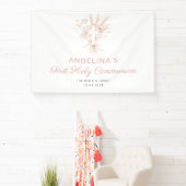 ほこりっぽいバラフローラ最初の聖餐式 横断幕 (インサイチュ)