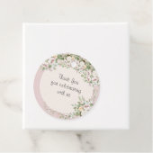 ほこりっぽいバラフローラ水感謝してい色あなた フェイバータグ (インサイチュ)