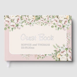 ほこりっぽいバラフローラ結婚水の色 ゲストブック