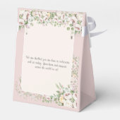 ほこりっぽいバラフローラ結婚水の色 フェイバーボックス (裏面サイド)