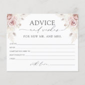 ほこりっぽいバラボホアドバイスとウィッシュズカード (正面)