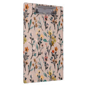 ほこりっぽいバラボホフローラウォーターカラーカスタム クリップボード (右)