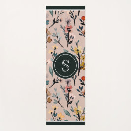 ほこりっぽいバラボホフローラ水の色 ヨガマット