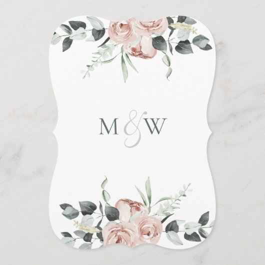 ほこりっぽいバラユーカリ結婚プタス メニュー (裏面)