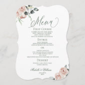 ほこりっぽいバラユーカリ結婚プタス メニュー (正面)