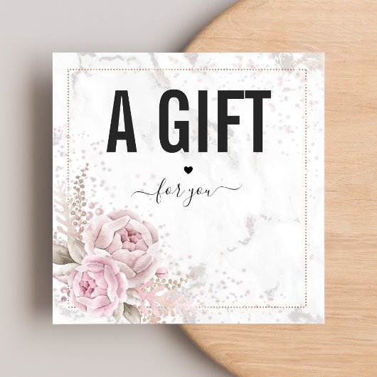 ほこりっぽいバラヴィンテージフローラロゴ美しいサロンメイクアップ