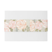 ほこりっぽいバラ招待状 招待状ベリーバンド (裏面例)