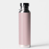 ほこりっぽいバラ書道の花嫁バチェロレッテ ウォーターボトル (右面)