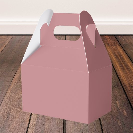 ほこりっぽいバラ無地の色 フェイバーボックス