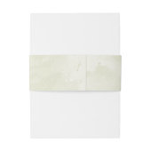 ほこりっぽいバラ白結婚花 招待状ベリーバンド (裏面例)