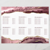 ほこりっぽいバラ紙パンフレット (裏面)